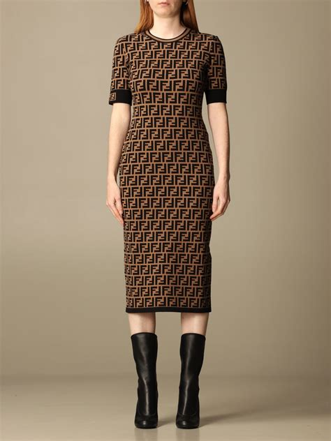 fendi dress women's|Fendi denim dress.